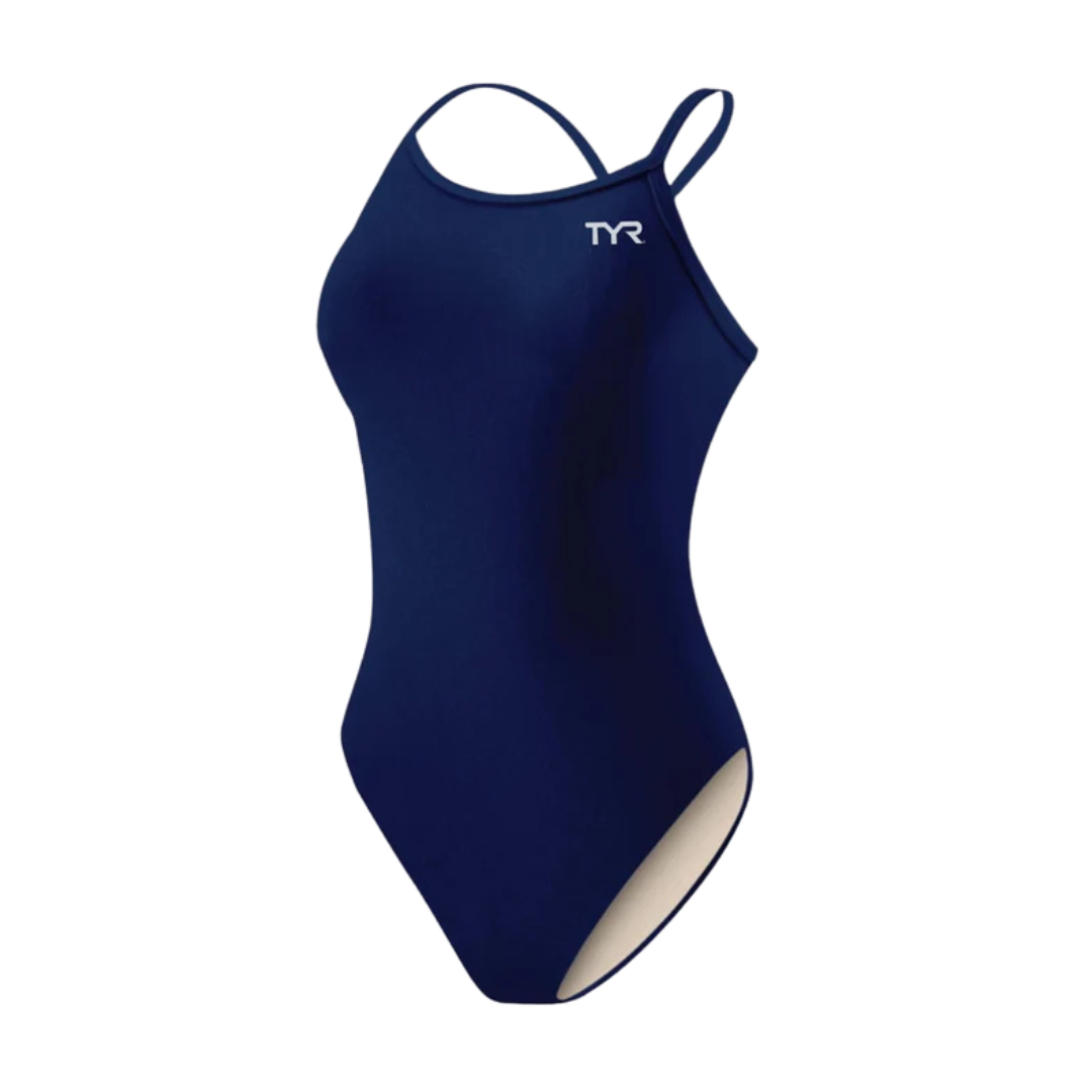 TYR W's Diamondfit Swimsuit Navy 32''