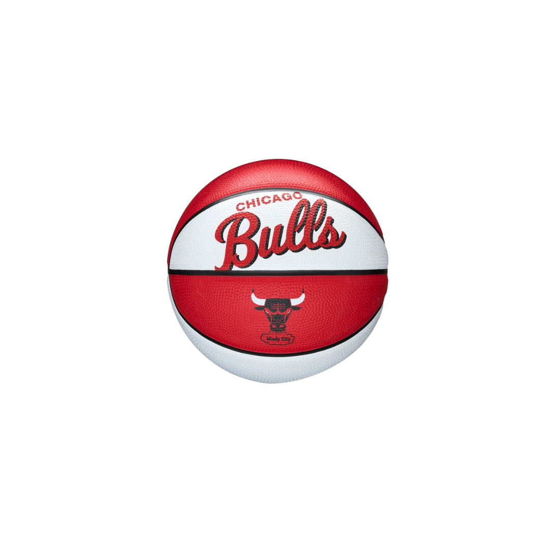 Wilson NBA Team Retro Chicago Bulls Mini Basketball #3