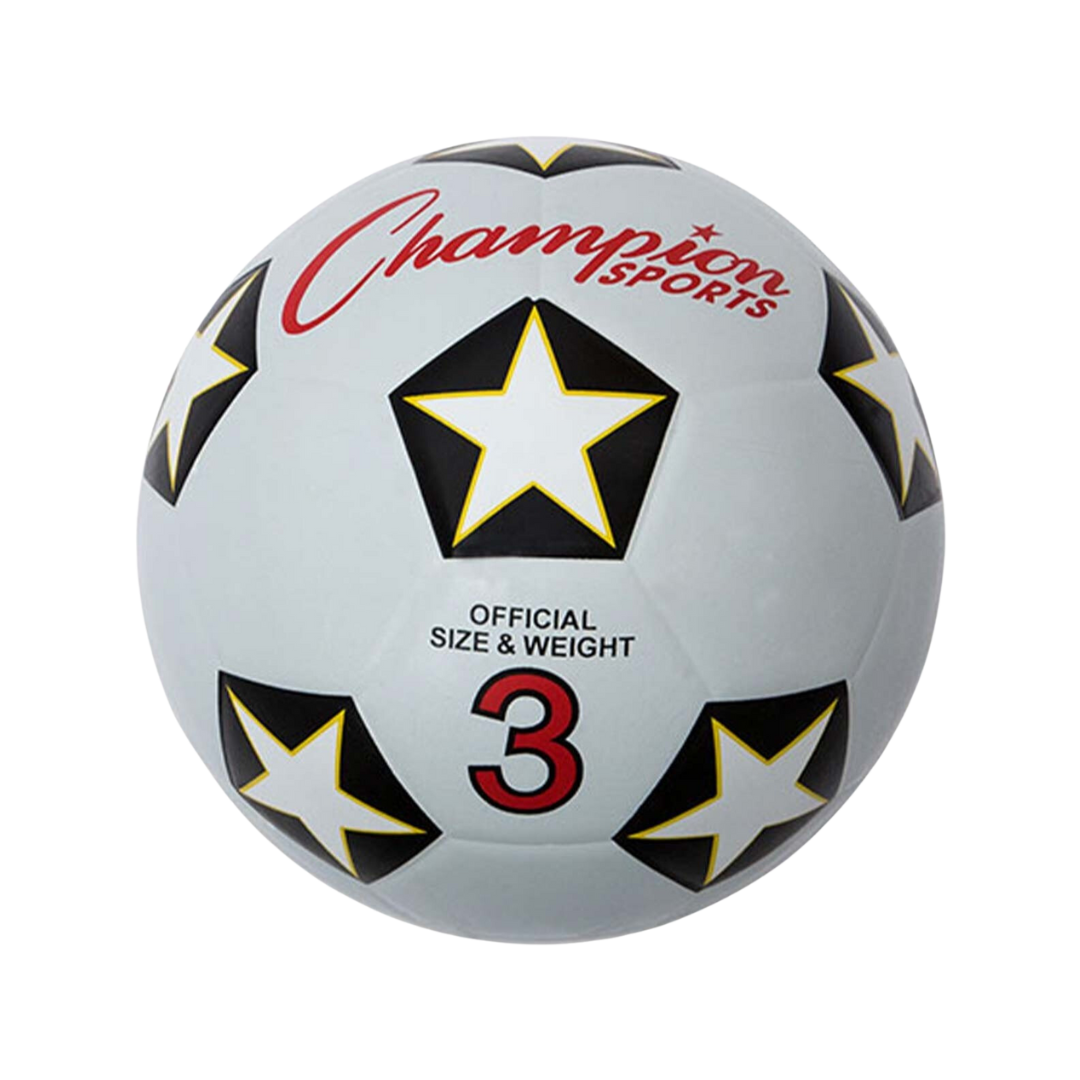 Champion Sports Rubber Soccer Ball #3