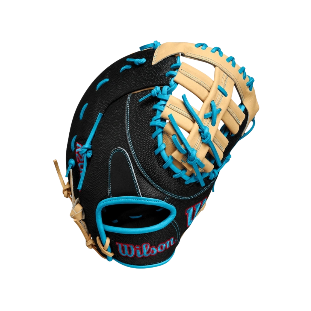 Wilson A2000 1679 First Base Mitt Left Hand Thrower (Black/Blonde/CB) 12.5"