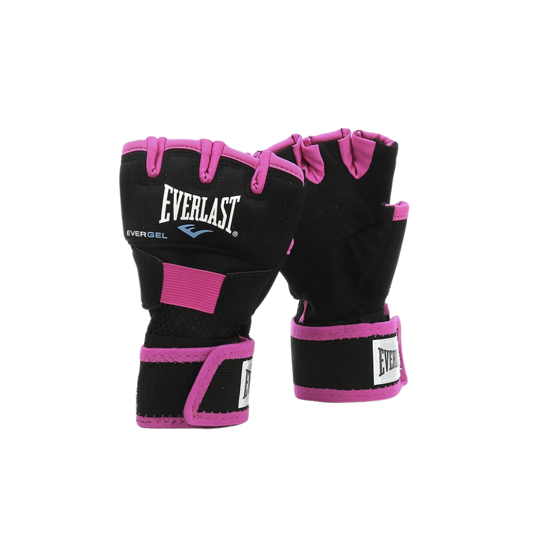 Everlast Evergel Hand Wraps Black/Pink M/L