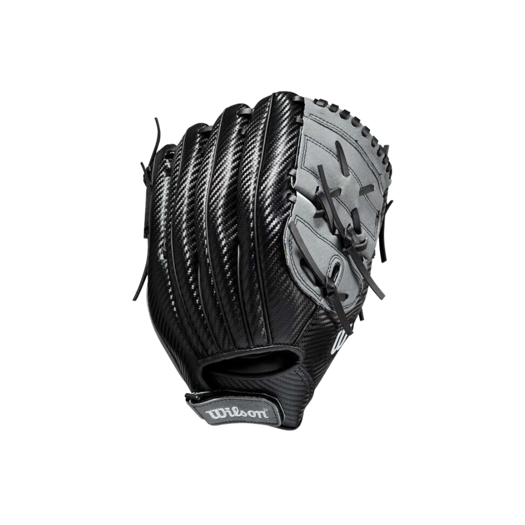 Wilson A360 Glove Left Hand Thrower (Black/Grey) 12''