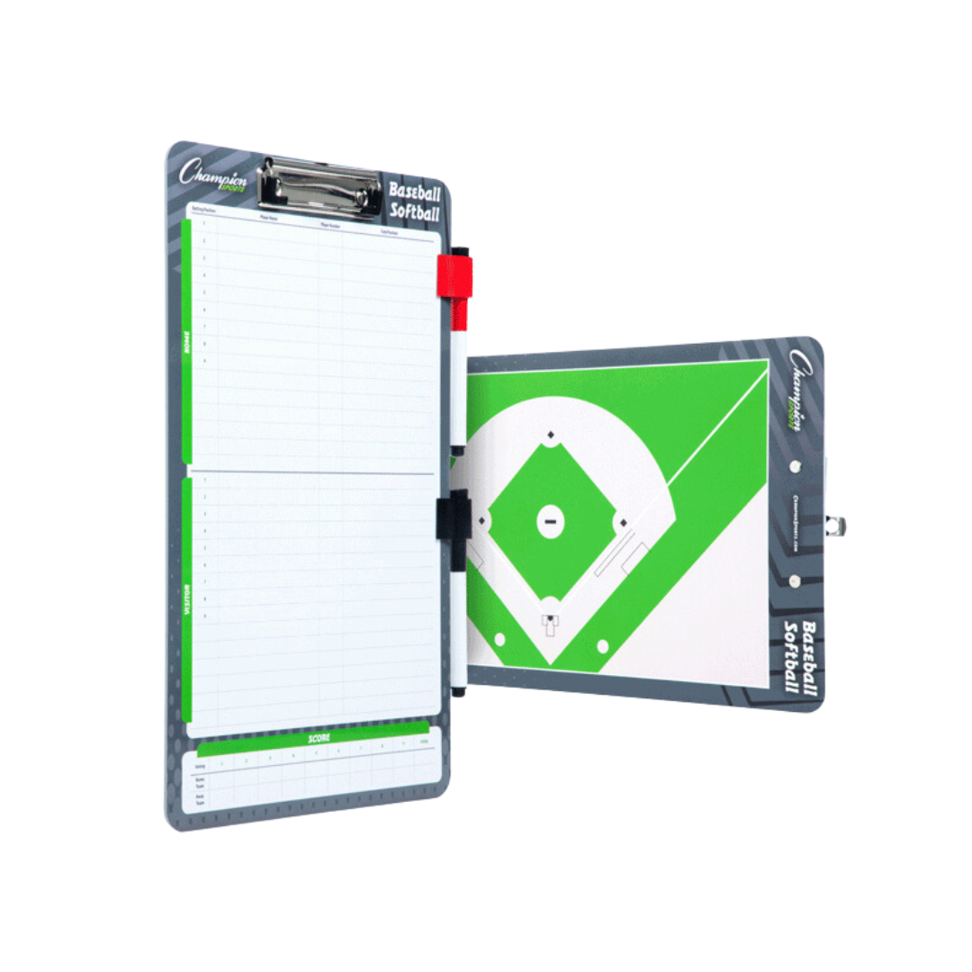 Champion Sports Baseball Coaches Board 10'' x 16''
