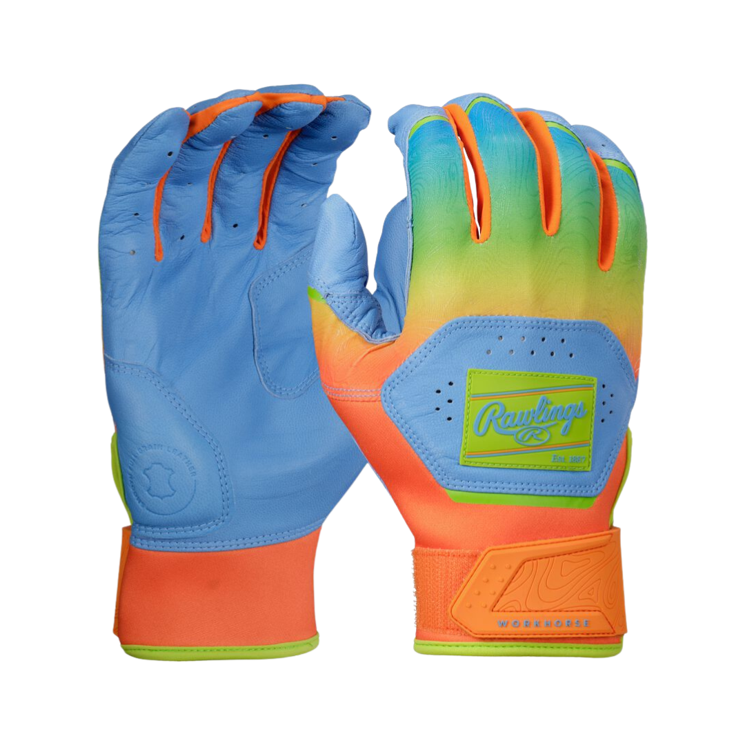 Rawlings Workhorse Funburst Batting Gloves