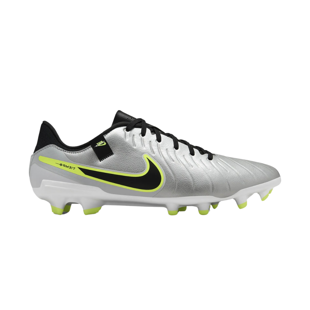 Nike Tiempo Legend 10 Academy MG (Metallic Silver/Volt/Black)