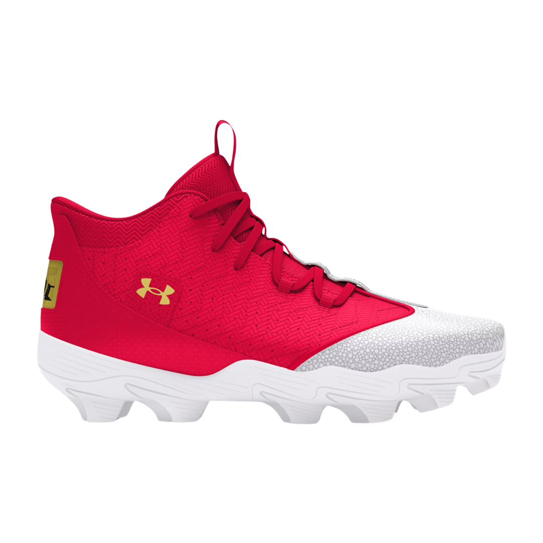 Under Armour Harper 9 RM Cleats Men (White/Red)