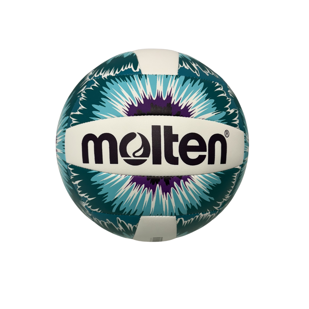Molten MS500 Volleyball Tie Dye #5 (Teal/purple)