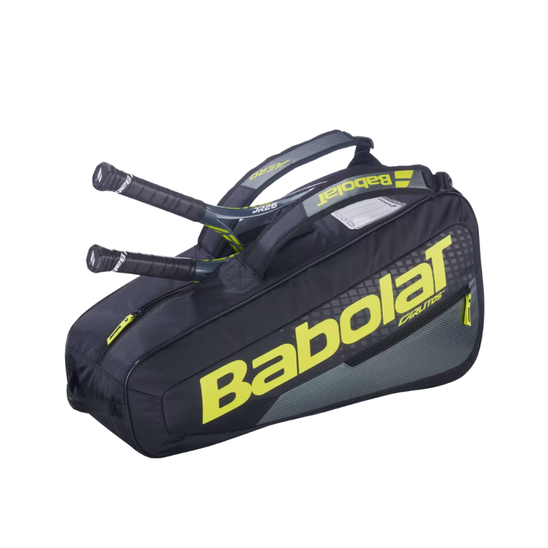 Babolat RH Carlitos Jr. Bag (Black/Yellow)