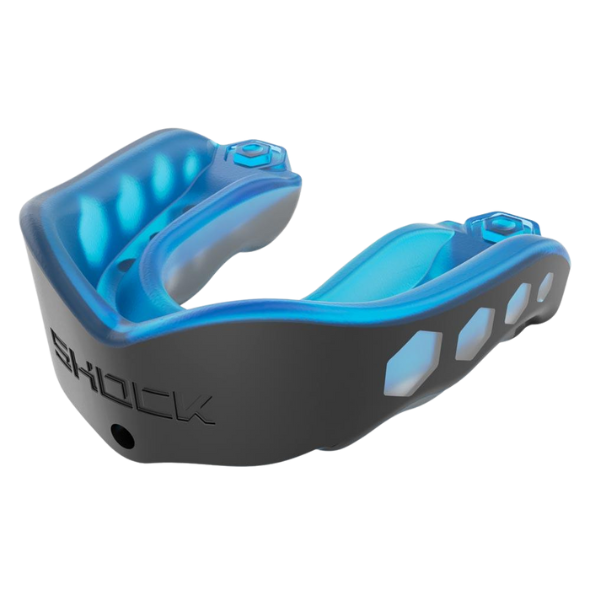 Shock Doctor Adt Gel Max Mouthguard (Black/Blue)