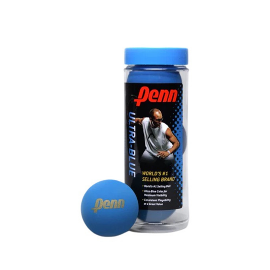 Penn Ultra Blue Racquetball’s Pack/3