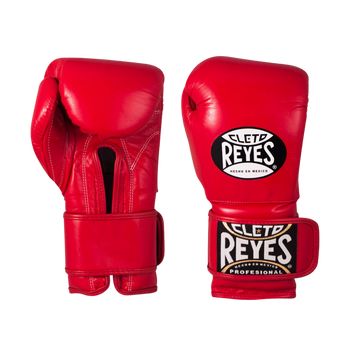 Cleto Reyes Leather Training Gloves Red 12 oz