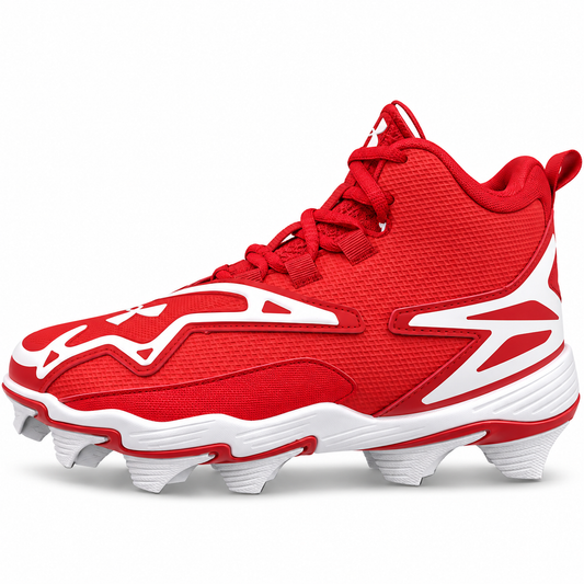 UA Harper RM 11 RED Baseball Cleats