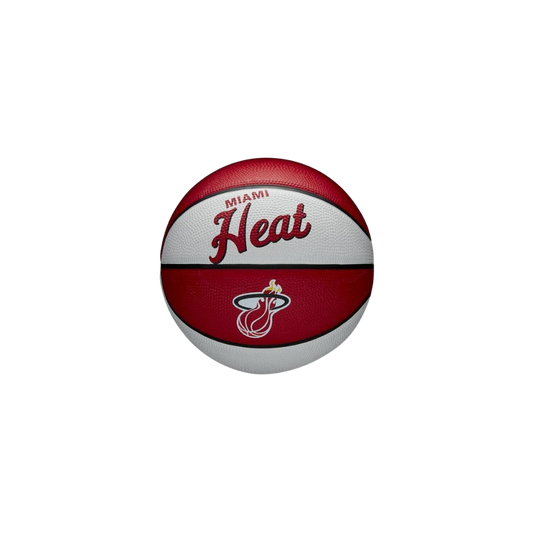 Wilson NBA Team Retro Miami Heat Mini Basketball #3