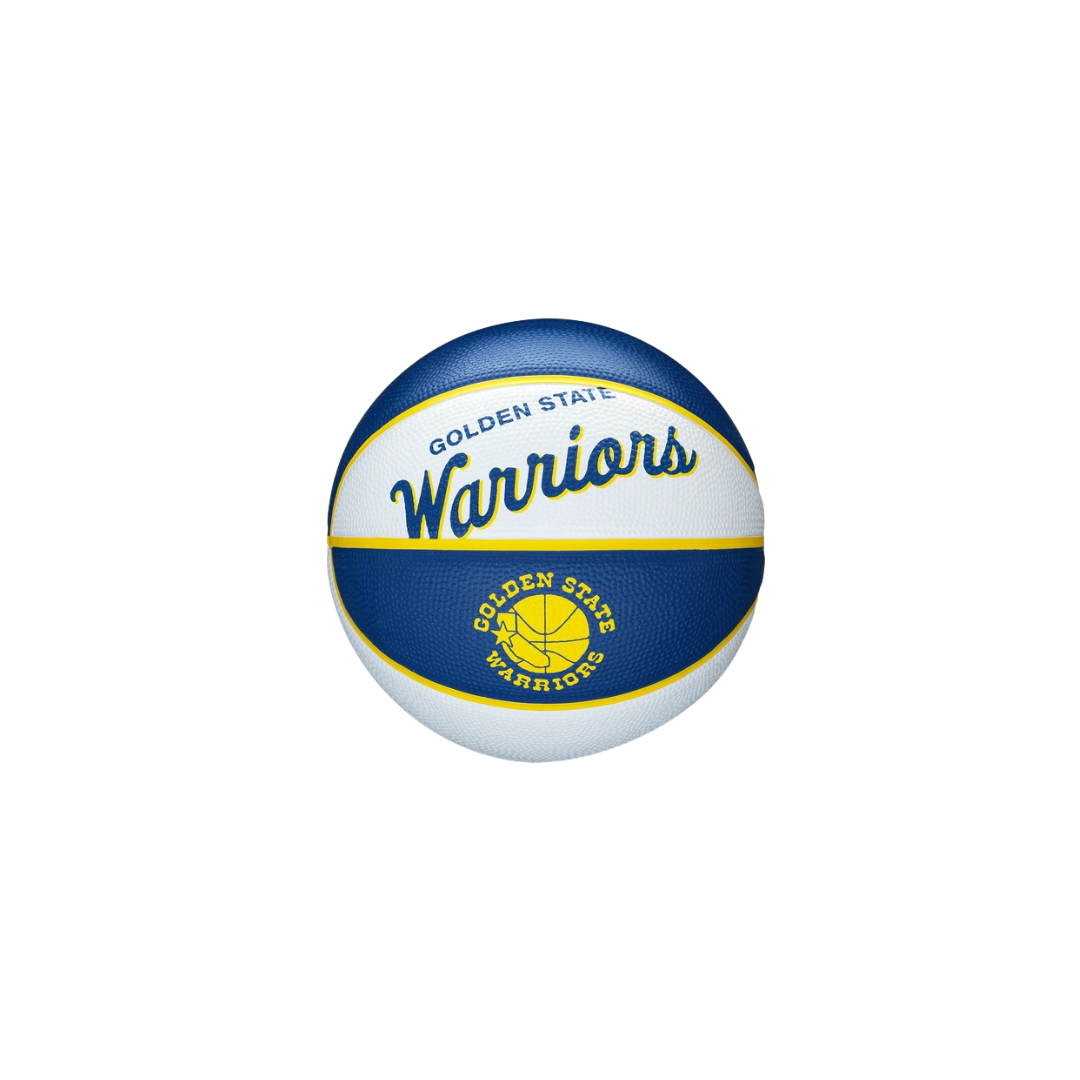 Wilson NBA Team Retro Golden State Warriors Mini Basketball #3