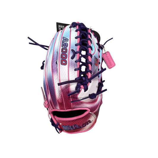 Wilson A2000 OT7 2026 OF Left Hand Thrower 12.75'' (Purple/Pink/White)