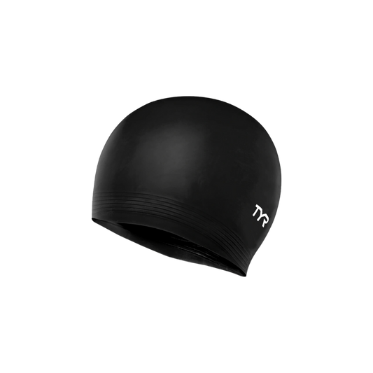 TYR Latex Swim Cap Black