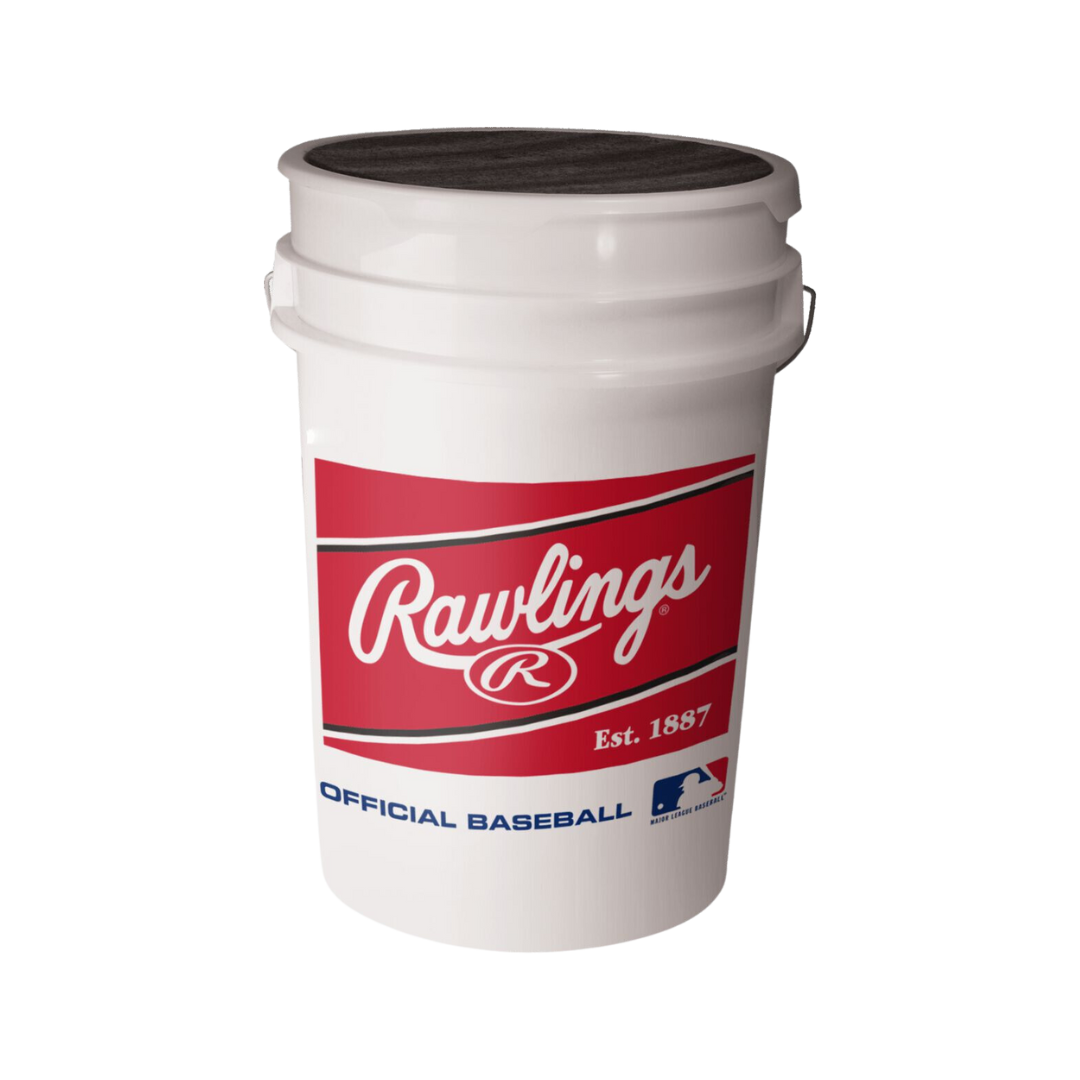 Rawlings MLB Ball Bucket with Seat