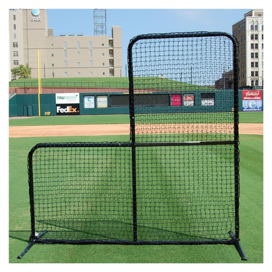 Trigon Sports Pitcher's Protector "L" Screen 7' x 7'