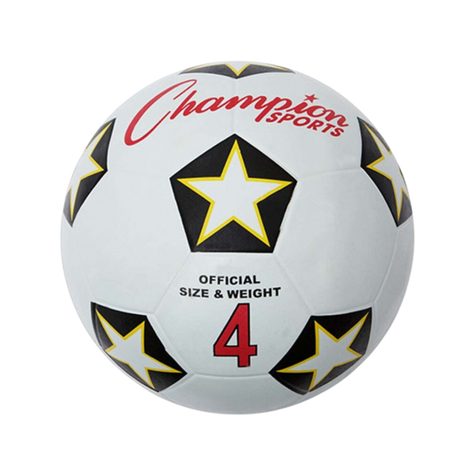 Champion Sports Rubber Soccer Ball #4