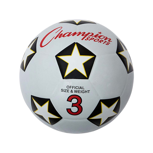 Champion Sports Rubber Soccer Ball #3