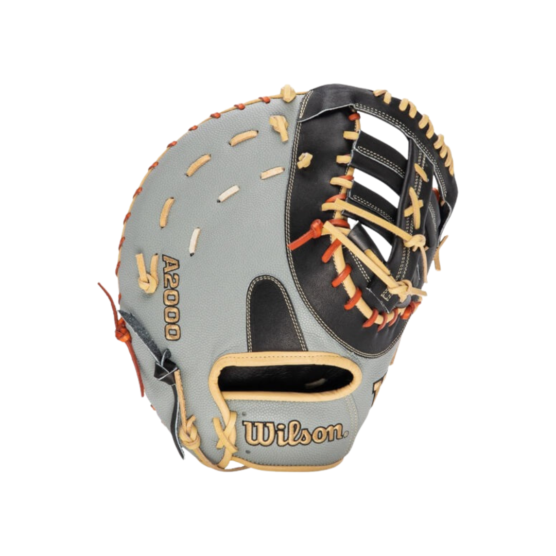 Wilson A2000 1620 First Base Mitt Left Hand Thrower (Grey/Black) 12.5"