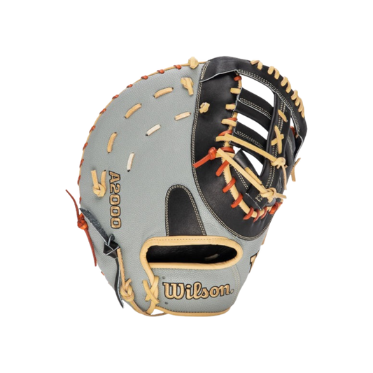 Wilson A2000 1620 First Base Mitt Left Hand Thrower (Grey/Black) 12.5"