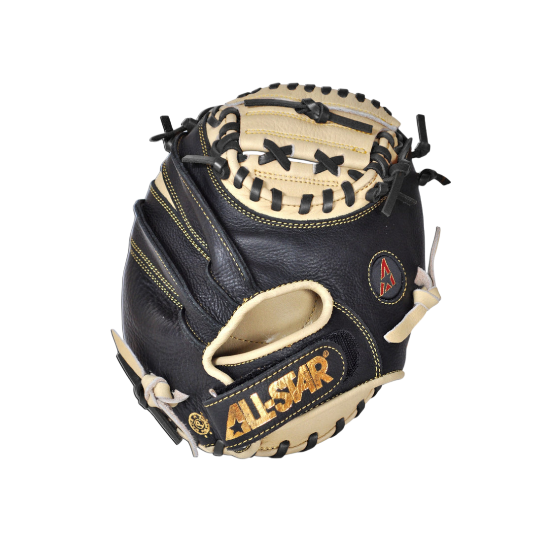 All Star Training Catcher's Mitt (Black/Blonde) 27''