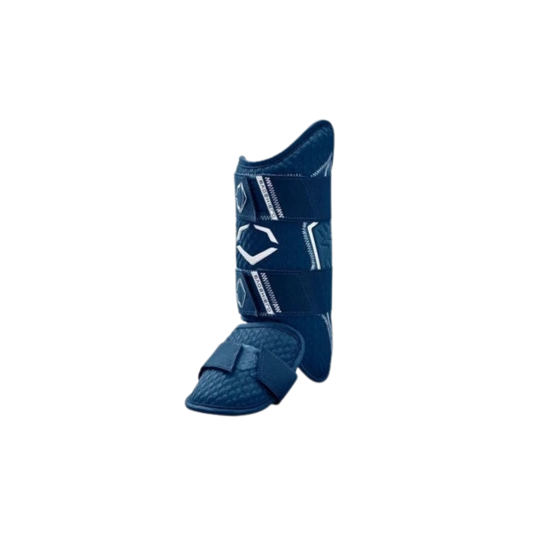 EvoShield Adult Pro SRZ Batters's Leg Guard Left Hand Hitter (Navy)