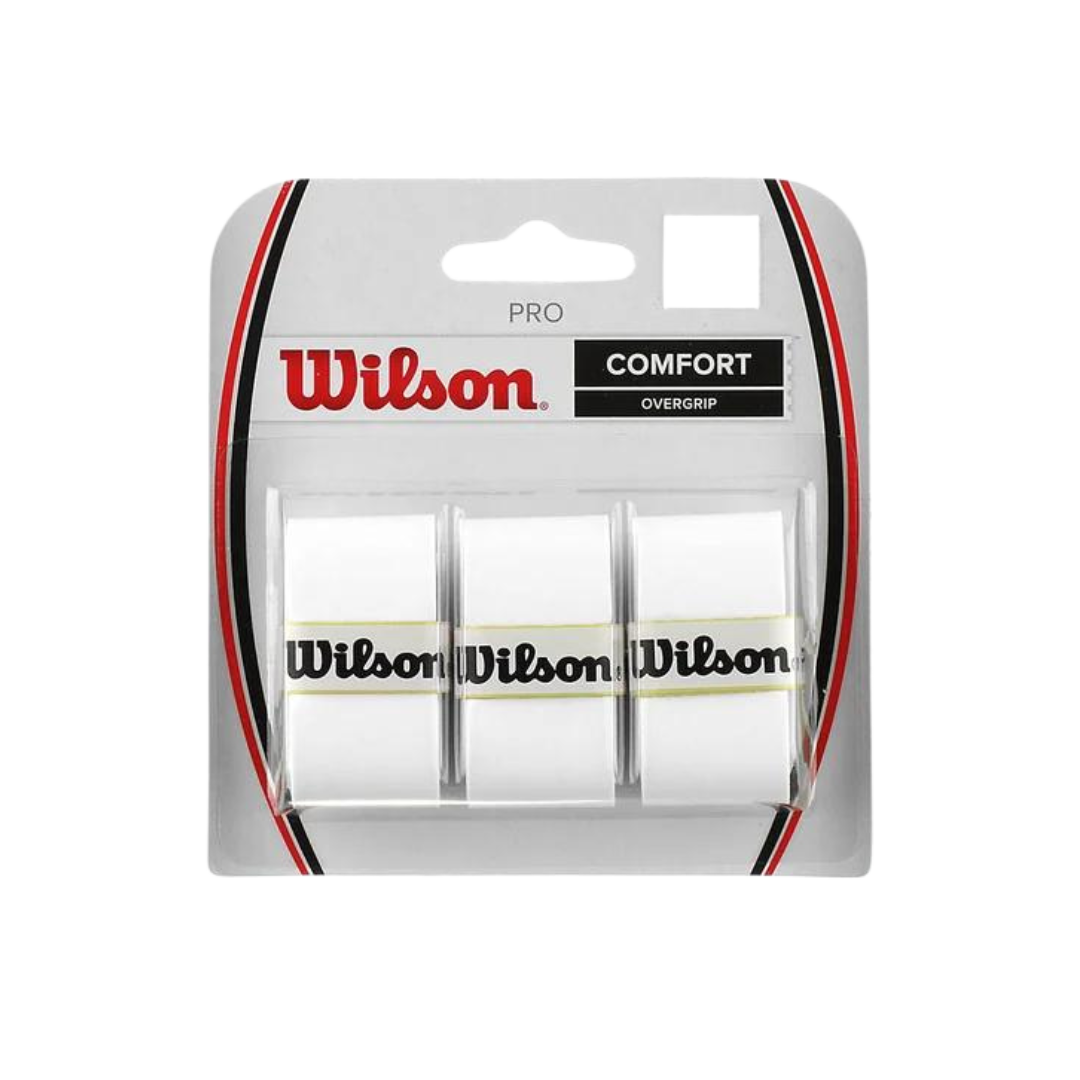 Wilson Pro Overgrip Comfort 3 Pk (White)