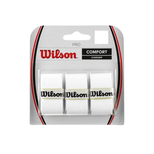 Wilson Pro Overgrip Comfort 3 Pk (White)