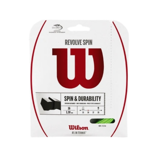 Wilson Resolve Spin 16 Tennis String (Green)