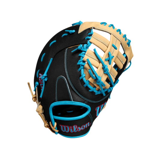 Wilson A2000 1679 First Base Mitt Left Hand Thrower (Black/Blonde/CB) 12.5"