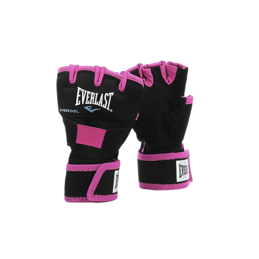 Everlast Evergel Hand Wraps Black/Pink M/L