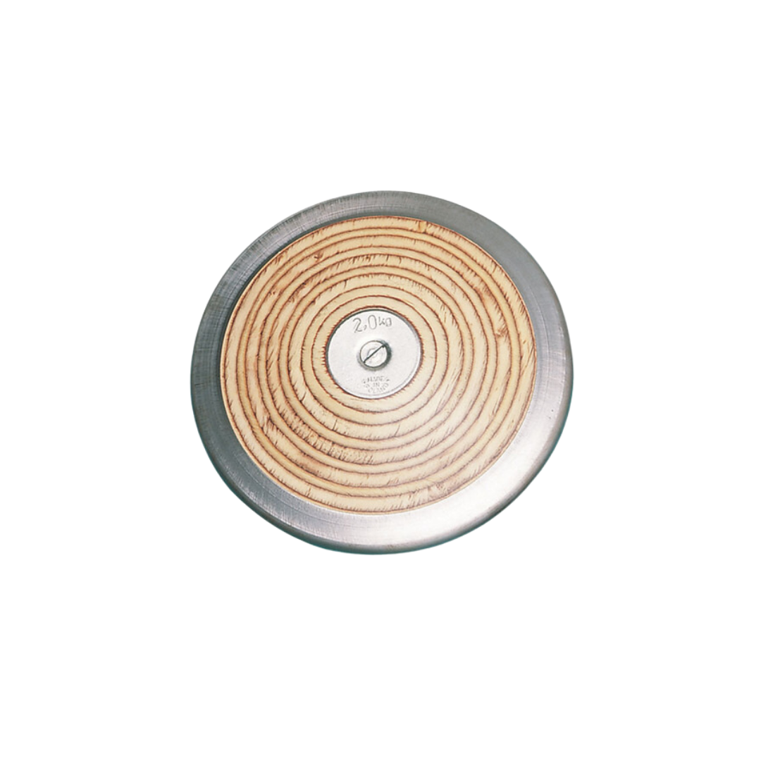 Champion Sports Wood Practice Discus 2 kg