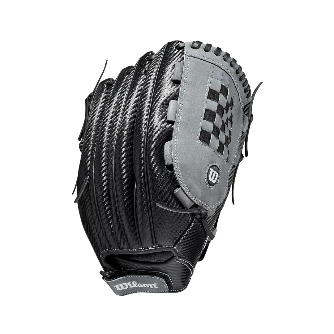 Wilson A360 Slowpitch Softball Glove RH (Black/Grey) 14''