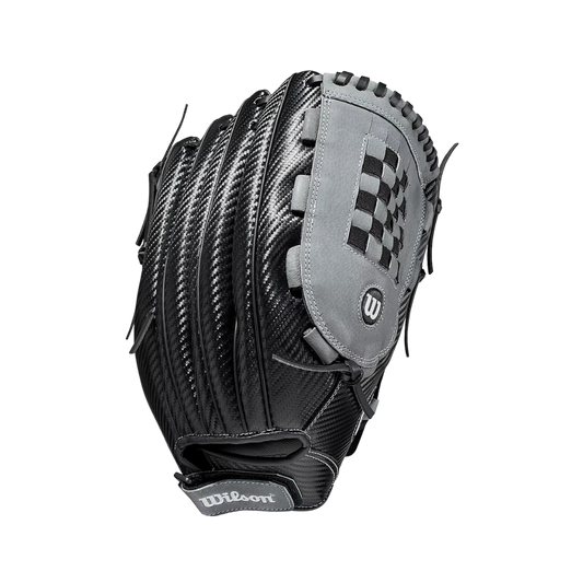 Wilson A360 Slowpitch Softball Glove RH (Black/Grey) 14''