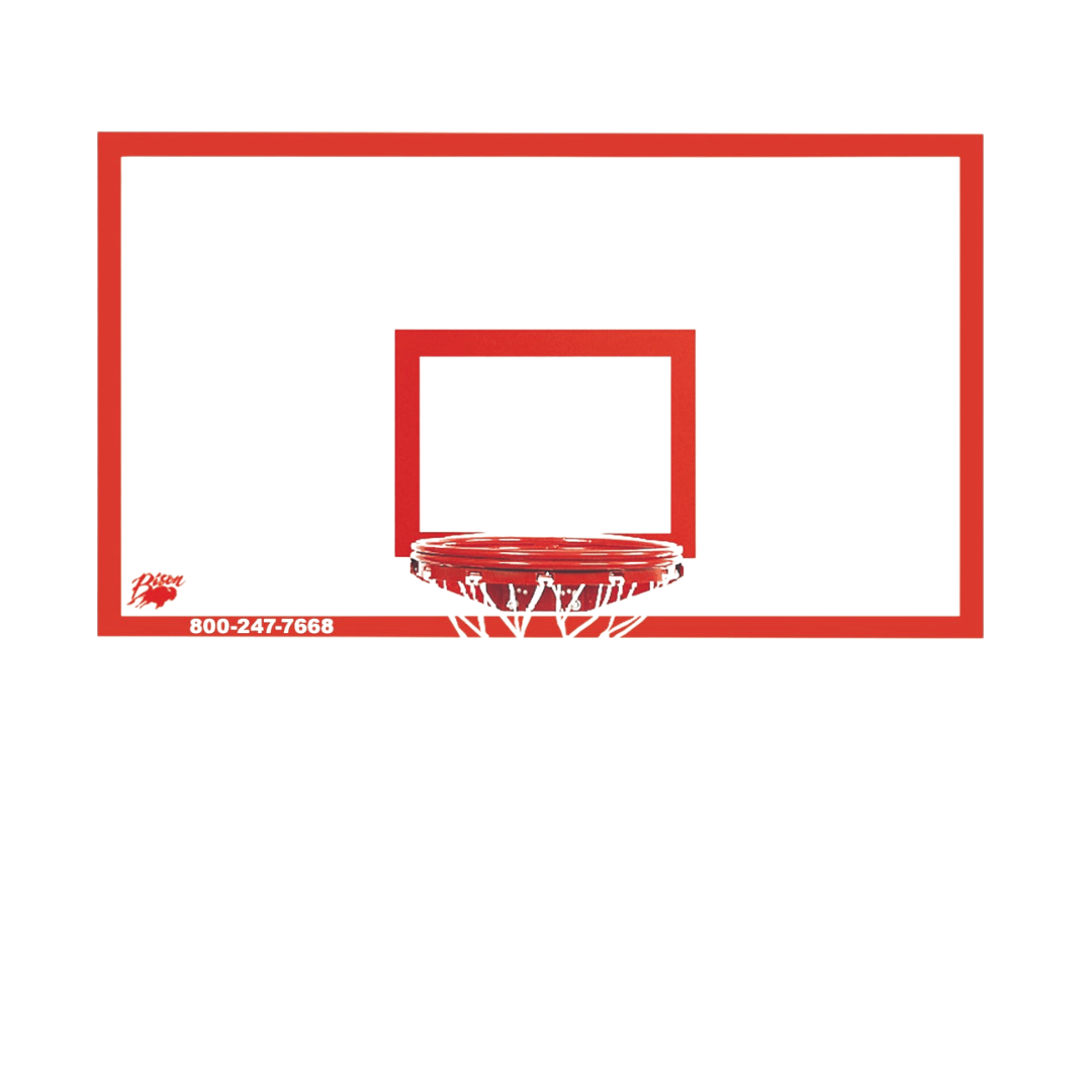 Bison Basketball Steel Backboard 42" x 72"