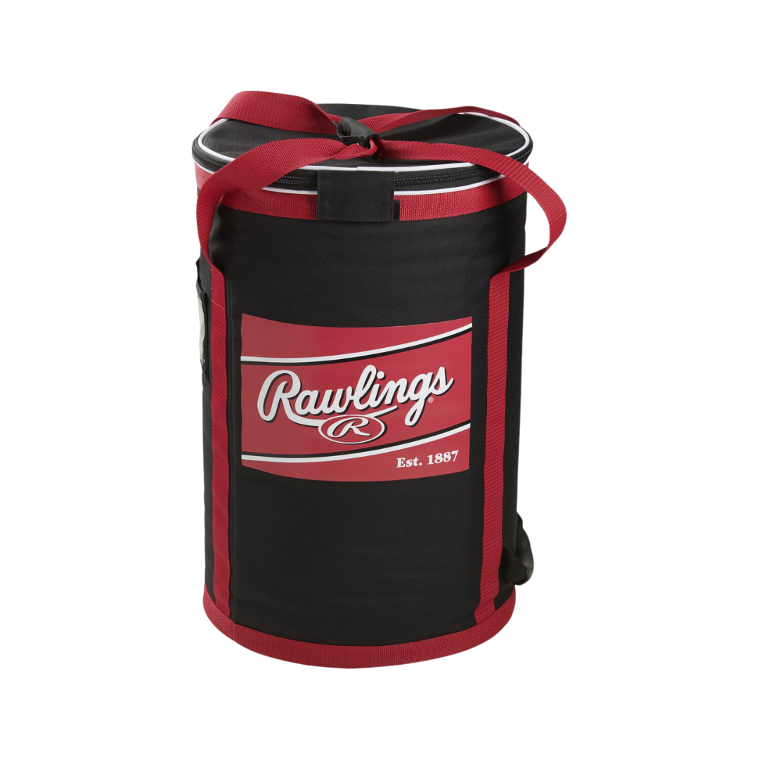 SOFT SIDED BALL BAG BLACK/RED