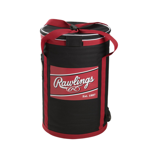 SOFT SIDED BALL BAG BLACK/RED