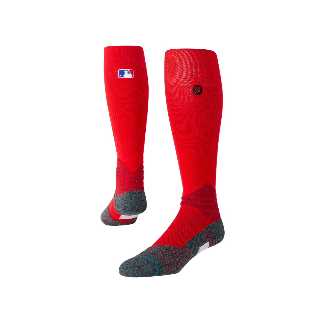 Stance MLB Diamond Pro OTC XLarge Socks (Red)