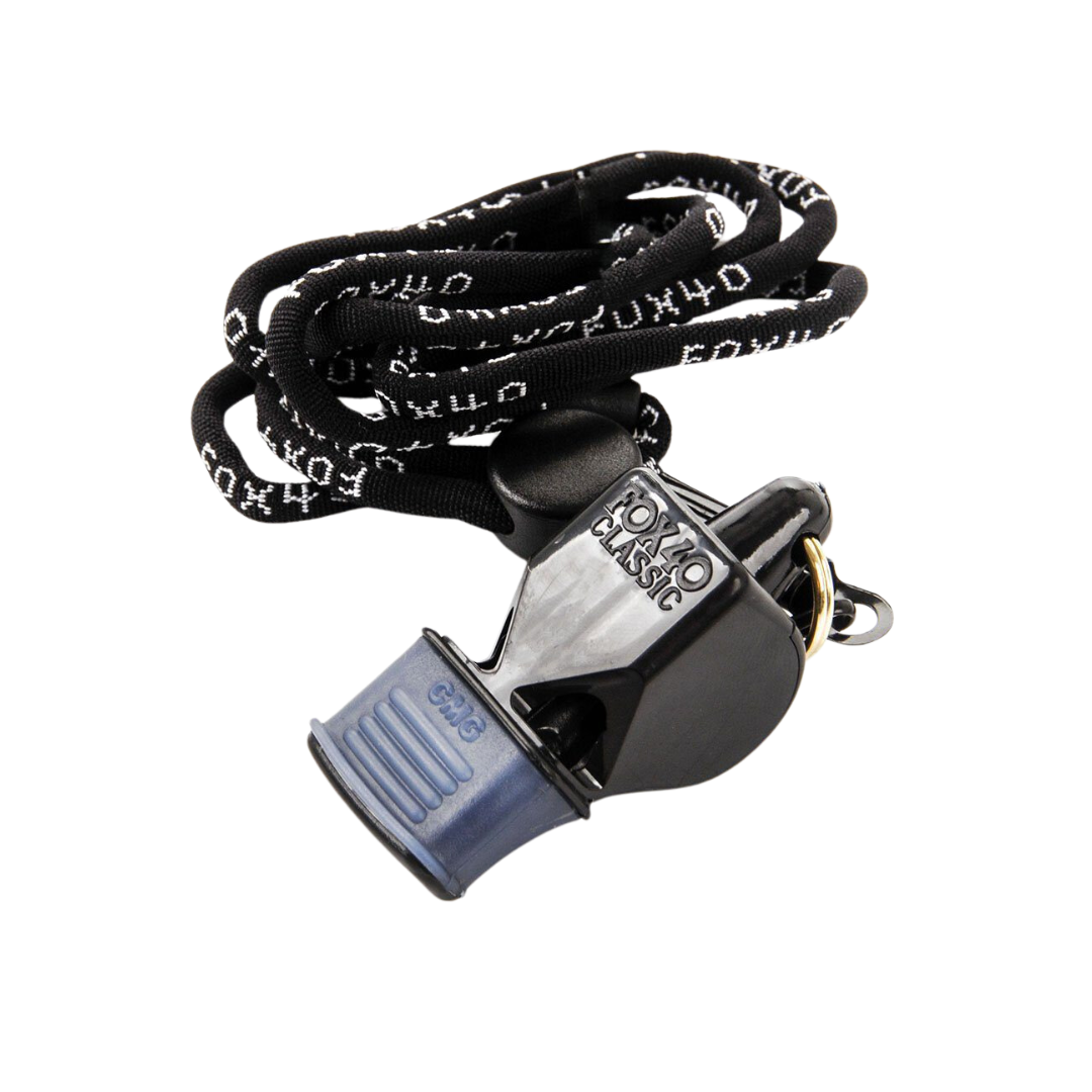 Fox 40 CMG Mouth Grip Whistle with Lanyard