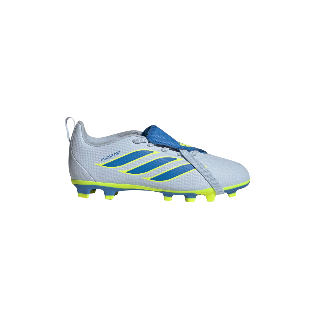 Adidas Youth Predator Club FG (Light Blue/Yellow)