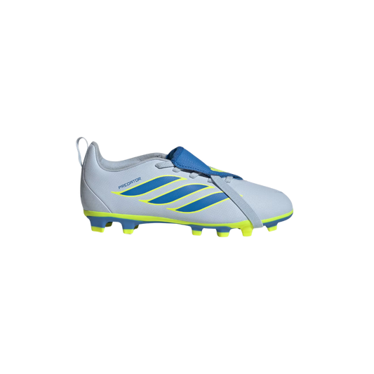 Adidas Youth Predator Club FG (Light Blue/Yellow)