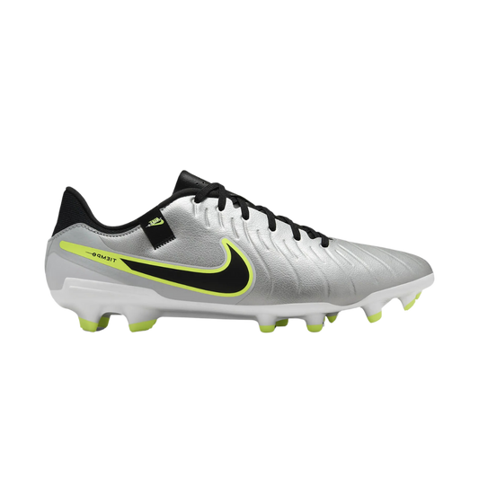 Nike Tiempo Legend 10 Academy MG (Metallic Silver/Volt/Black)