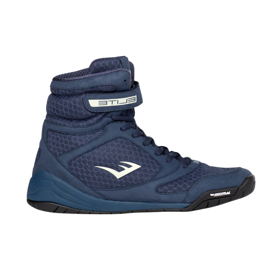 Everlast Elite 2 Boxing Shoes (Navy)