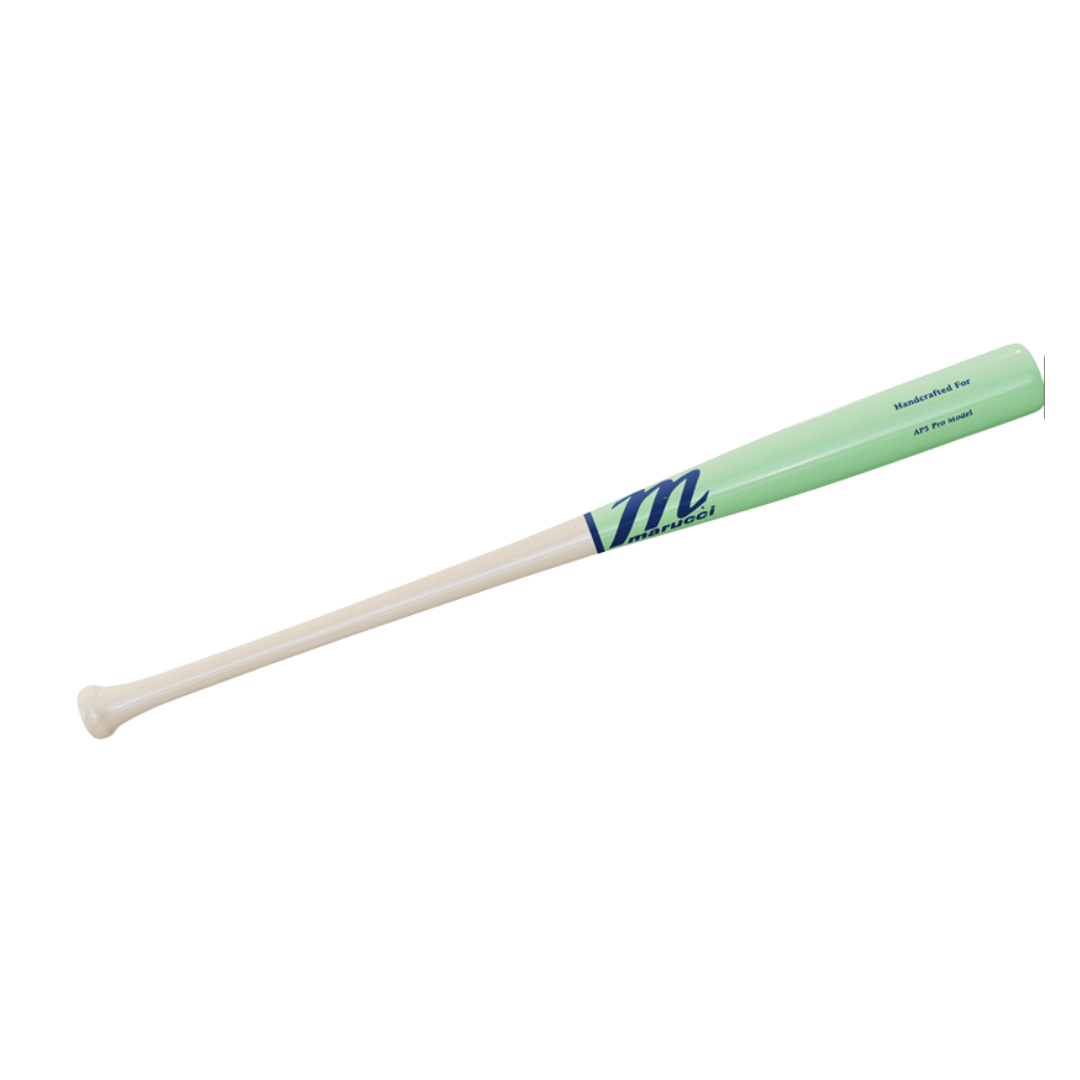 Marucci AP5 Pro Custom Maple Bat (Mint/White)