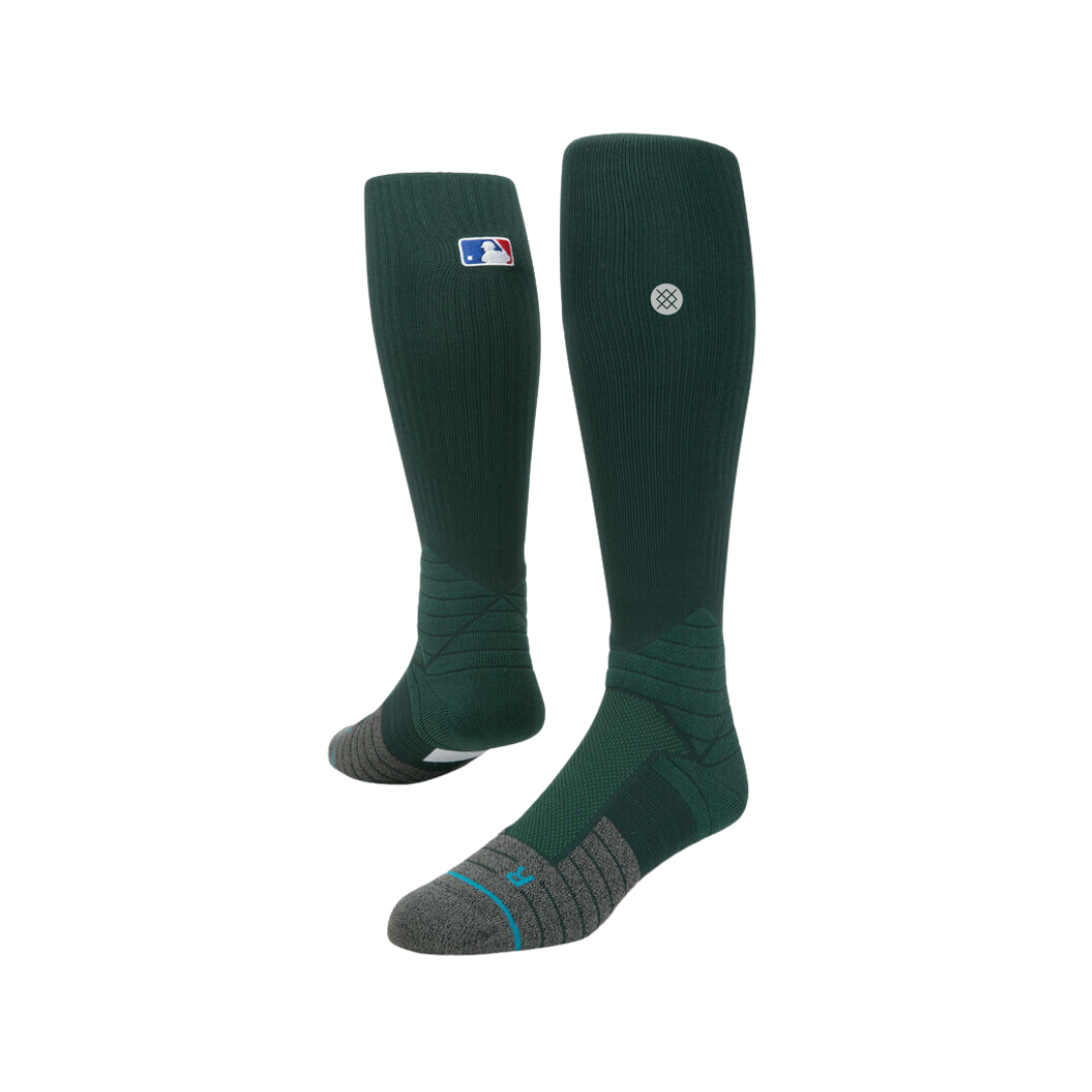 Stance MLB Diamond Pro OTC Socks Large (Green)