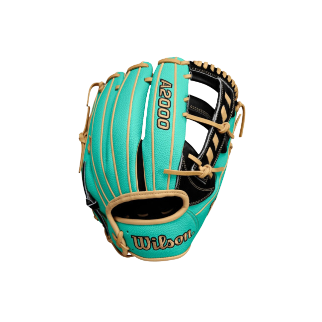 Wilson A2000 1716 Infield Glove (Black/Seafoam/Blonde) 11.5''