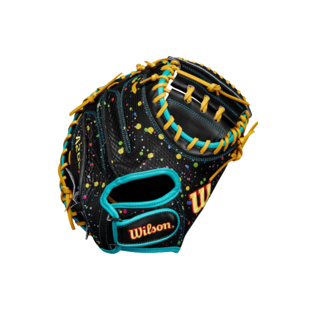 Wilson A2000 PF33SS Catcher’s Mit (Black/Multi) 33''