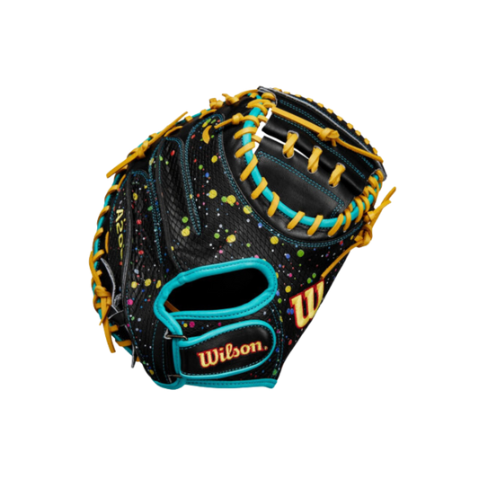 Wilson A2000 PF33SS Catcher’s Mit (Black/Multi) 33''
